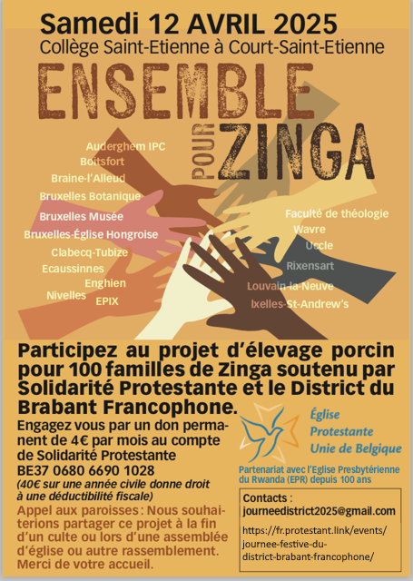 Affiche Zinga 2025 Recto